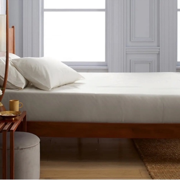 Quince Other - NWOT QUINCE Classic Organic Percale Fitted Sheet Set King Sand 5825